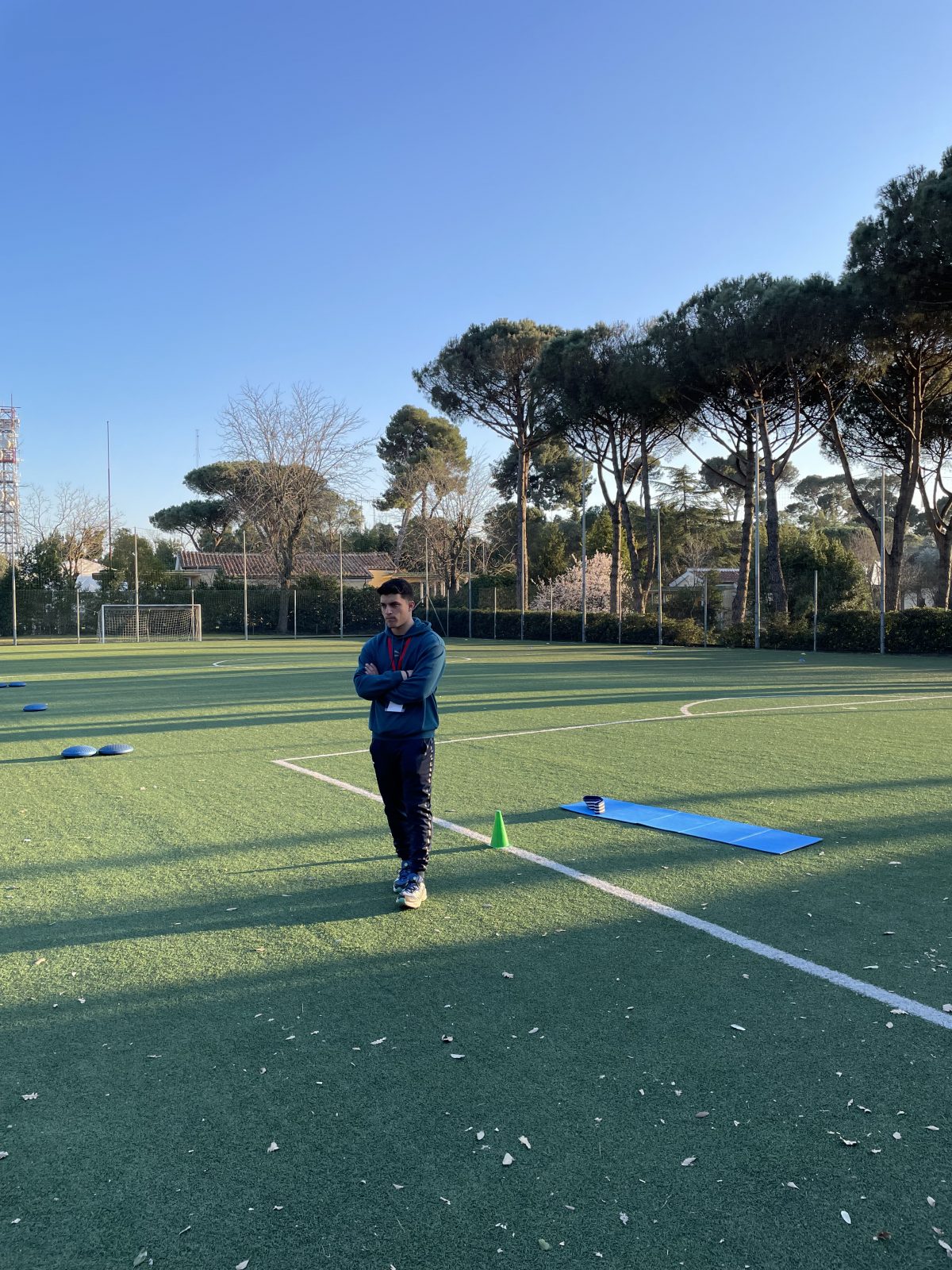 Area dedicata al recupero del gesto sportivo visitata dal team Fisiomed